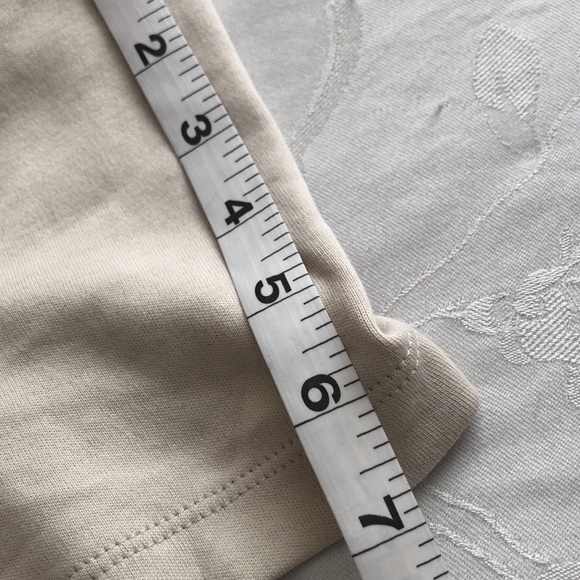 Kim Rogers Square Neck Cream Color Short Sleeve Pullover Top XL NWT - Picture 10 of 10